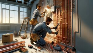 Thi công ống đồng