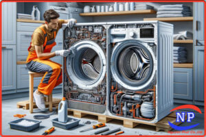 Vệ sinh máy giặt cửa ngang