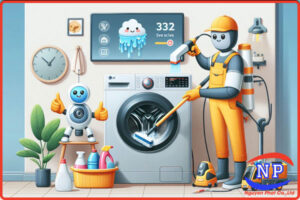 Vệ sinh máy giặt LG
