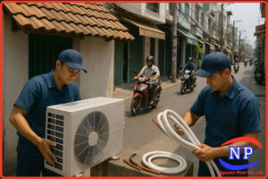Di dời máy lạnh tại Gò Vấp
