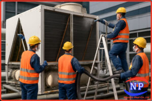 Vệ sinh hệ thống Chiller