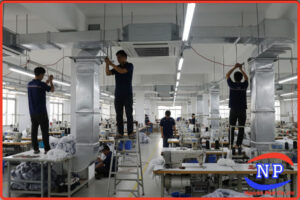 Thi công Máy lạnh Giấu trần Nối ống gió Bình Dương