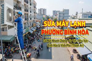Sửa máy lạnh Phường Bình Hòa