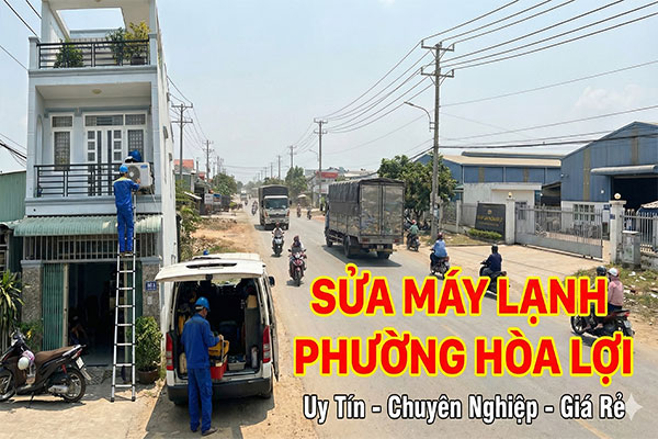 Sửa máy lạnh Phường Hòa Lợi