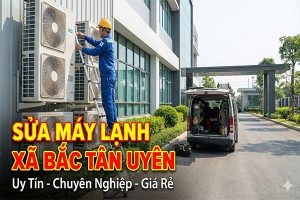 Sửa máy lạnh Xã Bắc Tân Uyên